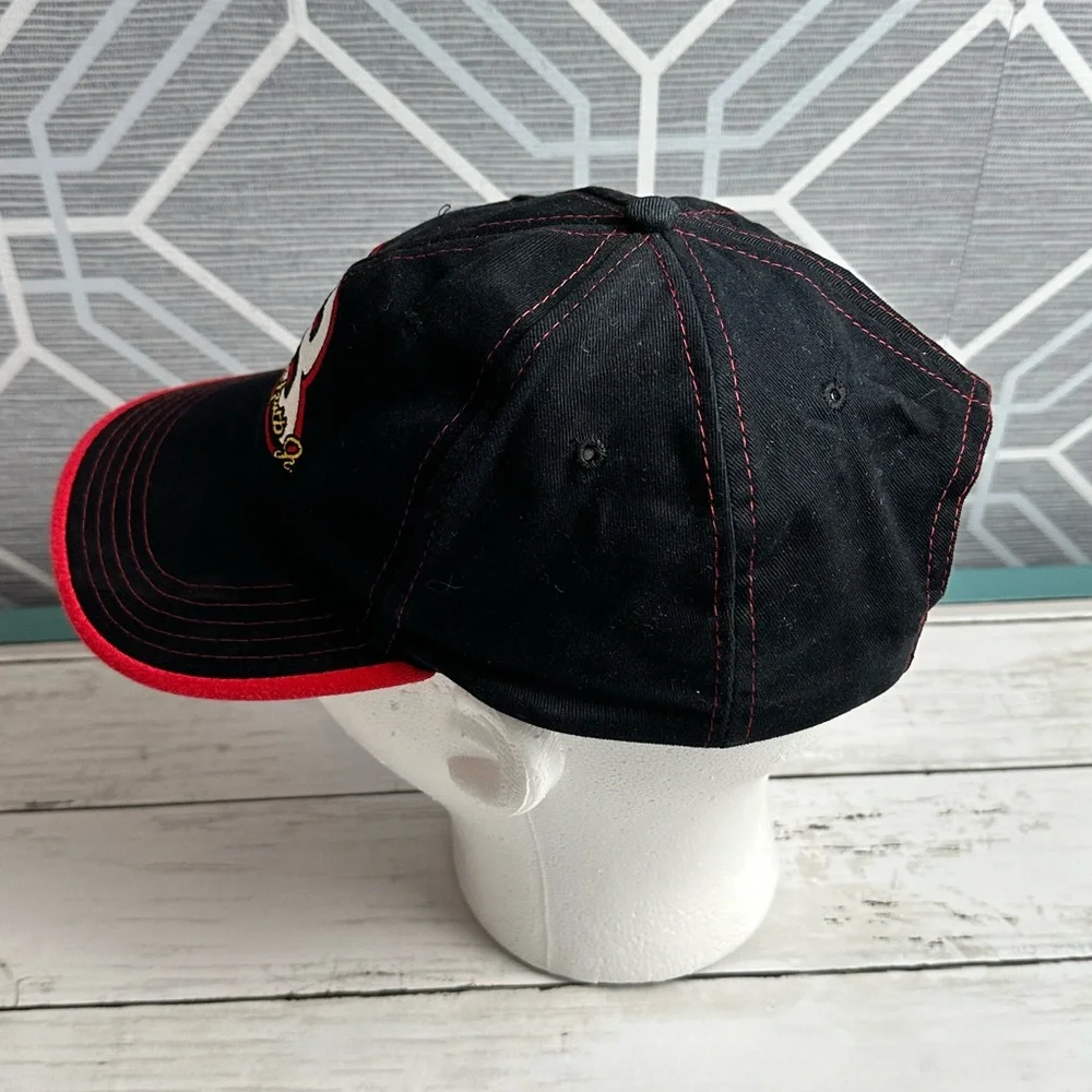 Vintage‎ Dale Earnhardt 3 Hat Cap Youth Velcro Chase Nascar Black One Size
